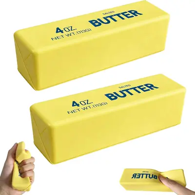 Butter Squishy Toy, Cream Stick Soft Scented Fidget Toy, Stress Relief Gift for All Ages, Summervibes Party & Birthday Present