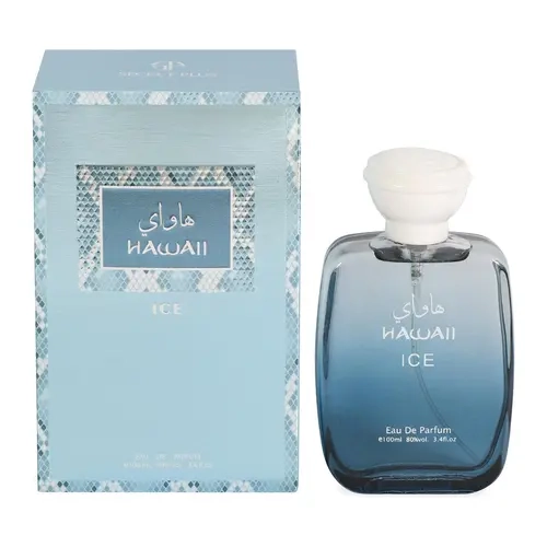 Hawaii Ice Eau De Parfum 100ml 3.4fl.oz. Refreshing Hawaiian Scent for Everyday Wear by Secret Plus