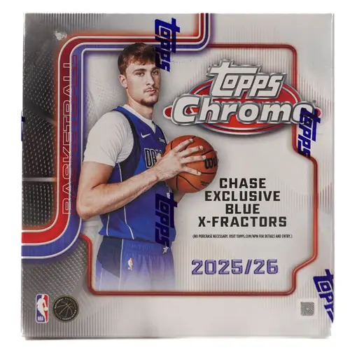 2025-26 Topps Chrome NBA Mega Box