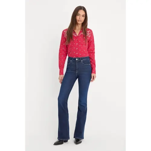 DOLLY JOLEANS GOOD LEGS FLARE JEANS | INDIGO1193