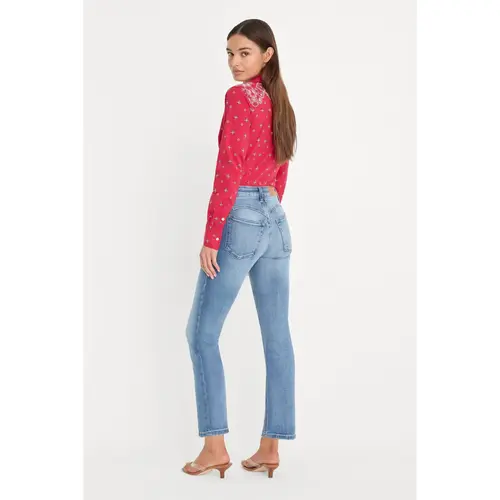 DOLLY JOLEANS STRAIGHT JEANS | INDIGO1195