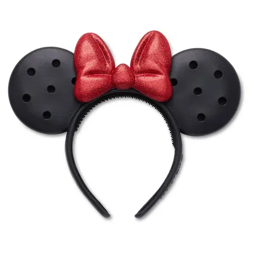 Crocs Disney Mickey & Minnie Cartoon Mouse Ear Fashion Headbands - Unisex Party Hairbands with Jibbitz Charm Holes, 12-Spot Customization, One Size Fits Most Adults