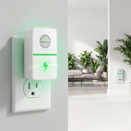 Plug-In Power Box with US Plug – 2026 Updated Design, Compatible with 90–250V Input Range. Indoor Plug In Plug In Adapter
