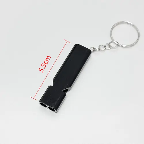 Personalized Aluminum Emergency Whistle with Keychain, Loud Survival Tool for Outdoor Survival Camping and Hiking Safety, Emergency Survival Tool