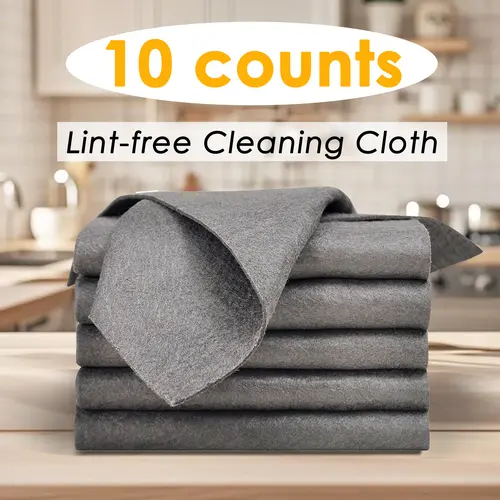 10 Counts Magic Cleaning Cloth, washable and durable structure,for home furniture and screen cleaning