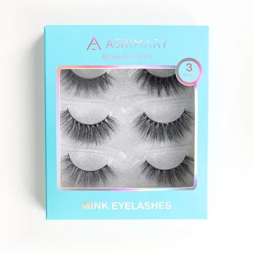 Ashimary Natural Cluster Eyelashes - Mink Fluffy Wispy False Lash Clusters for Adults' DIY Lash Extensions, Natural Appearance, New Upgraded Design, No Wig Purchase Needed Fashion Accessory