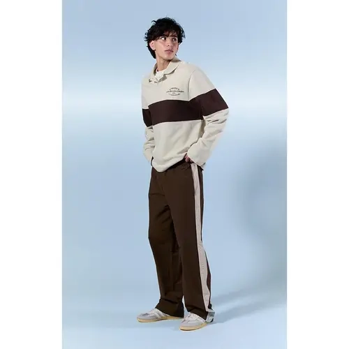Pacsun Men's Brown Brodie Baggy Track Pants