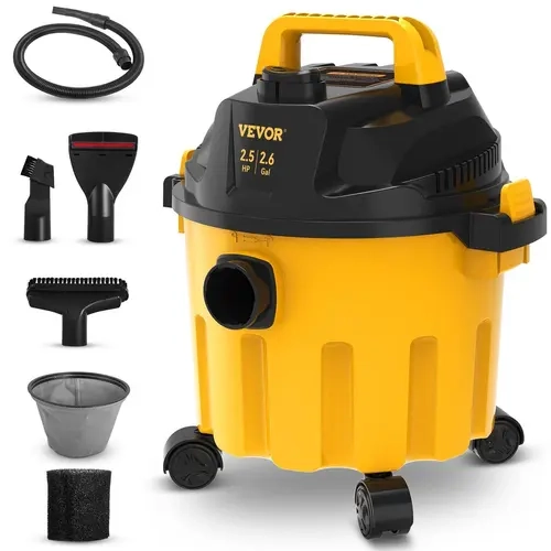 VEVOR Wet Dry Vac, Max 8 Gallon, 6 Peak HP, 3 in 1 Shop Vacuum with Blowing Function, Portable with Attachments to Clean Floor, Upholstery, Gap, Car, ETL Listed VEVOR Super Brand Day#SohoChic