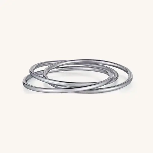 Trinity Fidget Ring - Jewelry Accessory for Fidgeting Anxiety Release Finger Rings Metal Ring