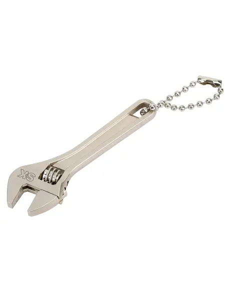 Mini Adjustable Wrench Keychain, 2.5", #SK04135