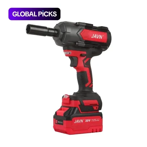 JAVN 1/2 output shaft 20v 800N.m High Torque Heavy Duty Brushless Electric Impact Wrench, Auto Repair Tool JV-HW800, Ideal Gift for Men and Fathers