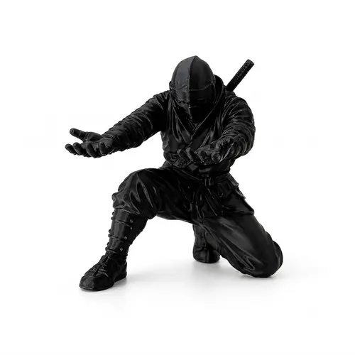 3D Printed Samurai Pen Holder Desk Organizer Holds Pens Pencils Creative Gift for Boyfriend Colleague Friend