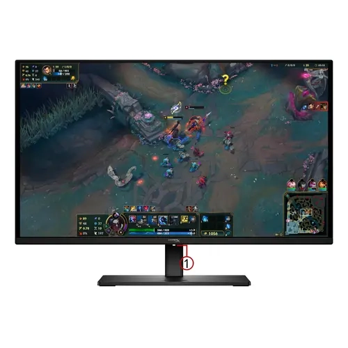 HyperX OMEN 27q OLED Gaming Computer Monitor (26-28inches), 2560x1440 QHD, 240hz refresh, .03ms Response Time, Deep Contrast, Includes DisplayPort Cable & AC Power Cable, Computer Monitors for Desktop/Laptop Components