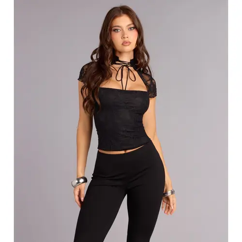 Pretty Little Secrets Lace Top