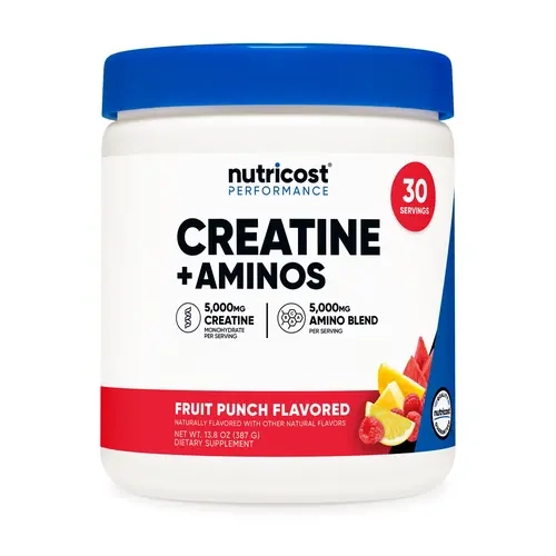 Nutricost Creatine + Aminos Powder Supplement