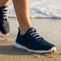 ALEADER Men's Water Aqua Shoes - Lightweight, Quick-Dry, Breathable Fabric, Non-Slip, Heel Padded Active Sporty Swim Shoes for Sea, Pool Activities (TikTok Shop Back to School | Spotlight Day)