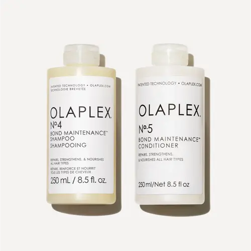 OLAPLEX Wash Day Essentials Set - Nº.4 Shampoo + Nº.5 Conditioner for Stronger, Hydrated Hair