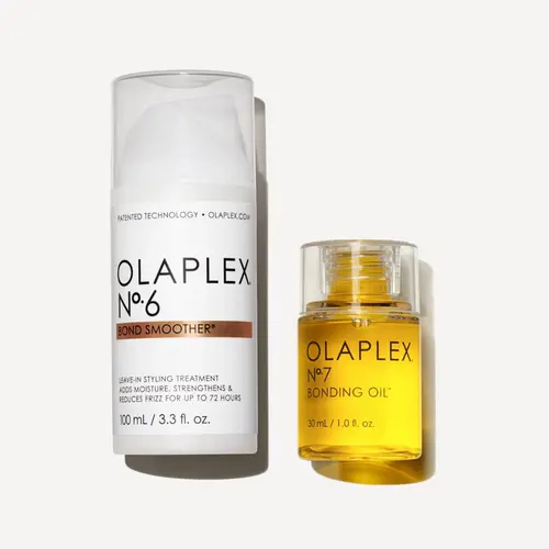 OLAPLEX The Ultimate Smooth Hair Styling Set - Nº.6 Bond Smoother + Nº.7 Bonding Oil for Frizz & Shine