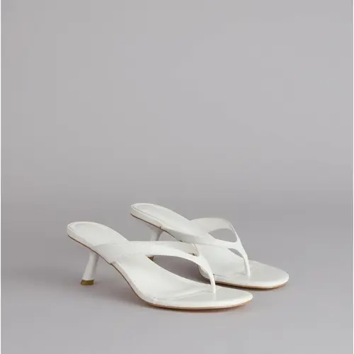 Exactly The Vibe Thong Kitten Heels