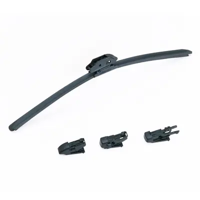 【fathersdaygift】VEVOR 19" Rubber Wiper Blades,48 cm Universal Replacement Wind Shield WiperLow Noise & Better Fitwith 4 Different Clips for most CarEasy Installation