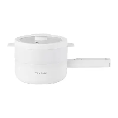 TAYAMA 1.5L Electric Multi-Cooker: Steamer, Fry Pan, Hot Pot for 1-2 People - Versatile Kitchen Appliance