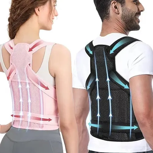 Posture Corrector for Women and Men: Back Support Brace Relieve Upper Back Shoulders Pain
