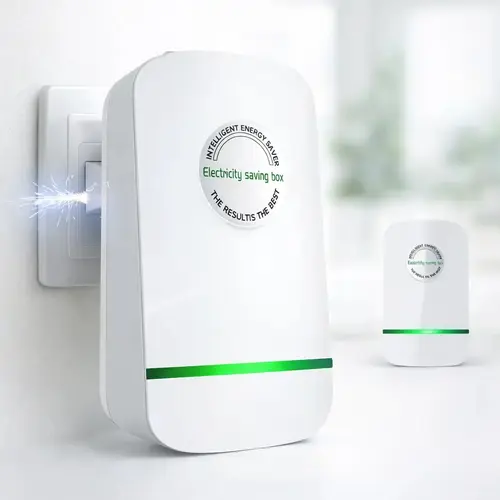Plug-In Power Box with US Plug 2026 Updated Design, Compatible with 90–250V Input Range