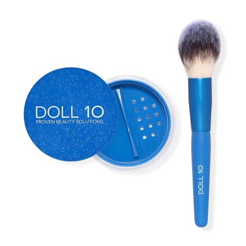 Doll 10 WaterBlur Talc-Free Setting Powder with Blur Brush
