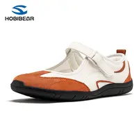HOBIBEAR Women's Wide-Fit Wide-Mouth Mary Janes - Minimalist Barefoot Footwear, Breathable Comfortable Walking Sports Shoes, Non-Slip Sole Casual Trainer,summerwins,summeroutfits,vacationoutfits,beachoutfits