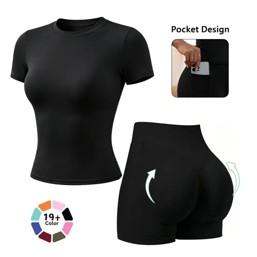 Felina Buttery Soft Velvet Full-Length Leggings 2-Pack - Moisture-Wicking, Lightweight, Breathable Activewear Sportswear, Athleisure Bottoms for Yoga, Workout