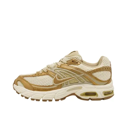 Women's Nike Air Max Moto 2000 Athletic Sports Shoe - Coconut Milk, Team Gold - Sneaker, Sports Footwear