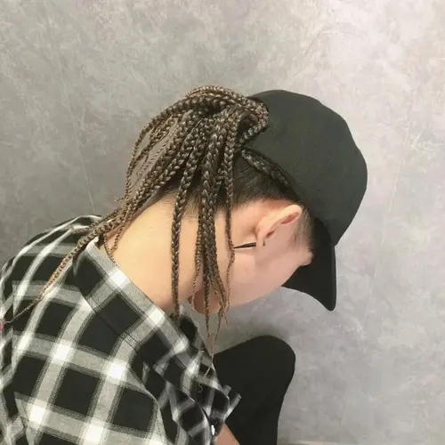 Unisex Integrated Snapback Baseball Cap Wig with Long Straight Braided Dreadlocks - High-Temp Fiber, Durable, Longevity - Adjustable Fit for Comfy Daily Wear - Motorcycle Style, Urban Fashion All-Seasons Sports & Outdoor Hat Accessory
