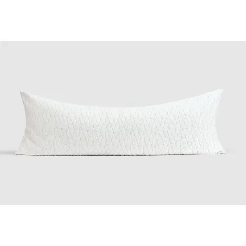 Coop Home Goods Original Adjustable Memory-Foam Body Pillow - 20”x54” Pillows for Sleeping, Greenguard Gold Certified, Medium Firm Support, Microfibre Washable Cover, Simple Machine-Washable Upkeep