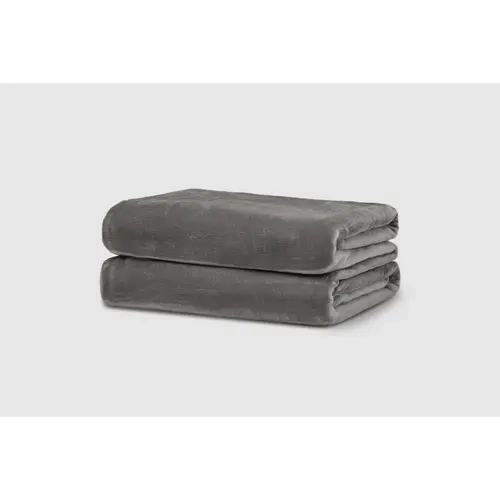 Coop Home Goods PlushSpa™ Microfibre Fluffy Fleece Throw - Cozy, Thick Warm Blanket for Living Room Couch Curl Up, Casual Soft Bedding Home Textile Decor Piece