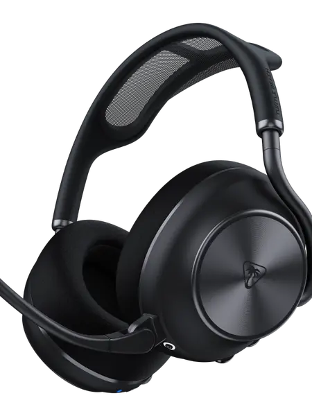 Turtle Beach Stealth™ Pro II Wireless Headset for Xbox, PlayStation & PC - Active Noise Cancellation, Certified High-Resolution Wireless Audio, CrossPlay 2.0, 60mm Eclipse™ Dual Drivers, Flip-to-Mute