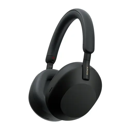 Sony WH-1000XM5 Over-Ear Closed-Back Wireless Headphones, Active Noise Cancelling, Phone Connected Audio Device (Black)