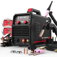 YESWELDER MIG-140DS-PRO 140Amp 4-in-1 MIG Welder | Gas/Gasless MIG, Lift TIG & Stick Welding, Synergic Control, Dual Voltage 110/220V & Digital Display Welding Machine