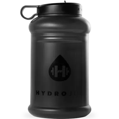 HydroJug Half Gallon Water Bottle 73oz - Refillable, Reusable Jug With Carry Handle - Leakproof Guarantee - Great For On-The-Go Hydration - Dishwasher Safe, BPA Free