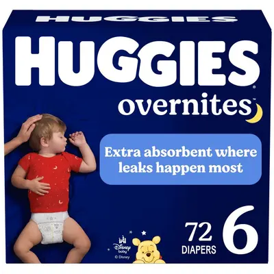 Huggies Overnites Nighttime Baby Diapers