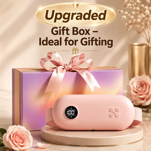 Adjustable Temperature Warm Heating Pad - USB Charging Portable Hot Pack for Pain Relief & Tension Ease, Safe Personal Care Massage Appliance with Thoughtful Gifting Gift Box