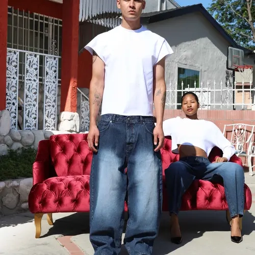 Baggy Corduroy Denim