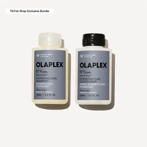 OLAPLEX Curl Hydrate + Define Trial Set - Nº.4CURL Shampoo + Nº.5CURL Conditioner for Curls, Coils & Waves