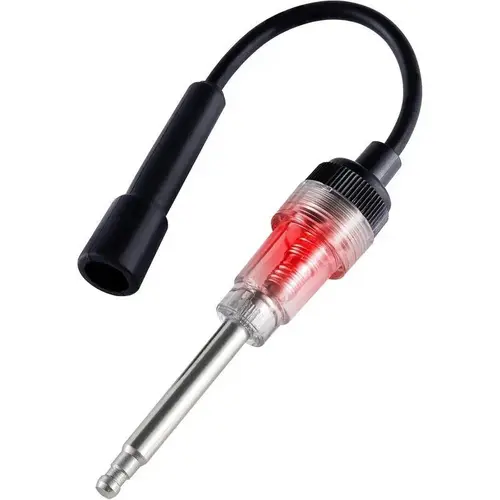 Inline Spark Plug Tester Complete Kit - Plug-in Easy-to-Use Automotive Diagnostic Tool, Tools for Mechanics, Car Accessory for Engine Verification & Armature Diagnosis (Car, Lawn Mower Compatible)