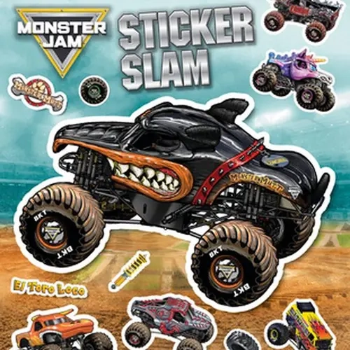 Monster Jam Sticker Slam -- Scholastic, Paperback