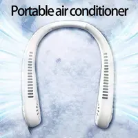 PQRQP Hands-Free Car Neck Fan - Bladeless Rechargeable Home & Household Appliance with 8-Hour Battery Life, Cools Face Neck Shoulders, Ideal for Driving, Outdoors, Cruise, Concert, Car Gadgets, Gifts for Him