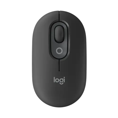 Logitech POP Mouse - Small Wireless Bluetooth Scrolling Cable-Free Mouse with Programmable Buttons, Quiet Clicks, Easy-Switch Between Up to 3 Devices for Laptop, Tablet, PC, Small Wireless Mouse