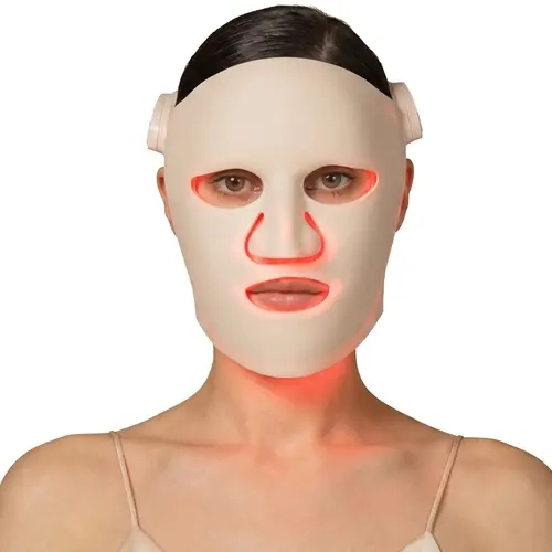 NAPRE Wireless Red Light Therapy Mask for Face, 4 Light Modes with 830nm Near Infrared & 1070nm Infrared Light,  3 Light Intensities, LED Facial Mask for Skincare at Home and Travel, Perfect Gift, Summerwins