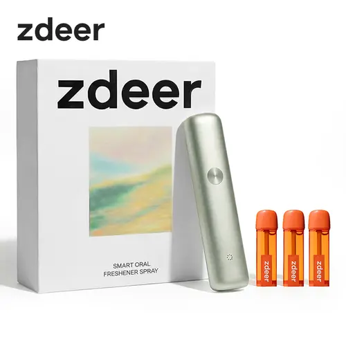 zdeer Smart Electronic Oral Spray PW13, Instant Fresh Breath Device with Replaceable Flavor Pods, Portable Nano-Mist Mouth Refresher for Travel, Dates & Daily Routine, Self-Care Wellness Gift #Summervibes #DealsforYouDays