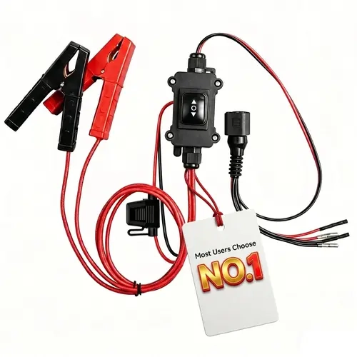 GJANSH Emergency EPB Release & Reset Tool - 3 Connectors, 5A Fast-Blow Fuse, Dual-Channel Forward/Reverse Control, Over-Current Protection for Car Garage Maintenance