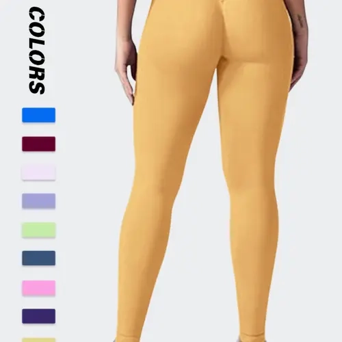 Women's High Waist Seamless Yoga Pants, Stretchy Slim Fit Butt Lifting Workout Leggings, Breathable & Soft for Yoga Running Daily Commute, Athletic Bottoms, High Rise Leggings, High Waist Activewear, Fitness Clothes